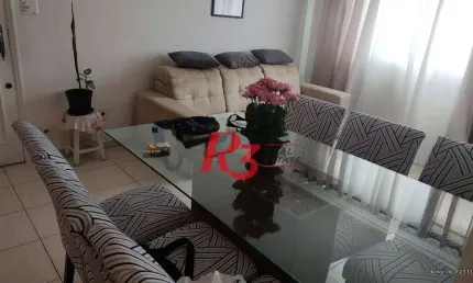 Apartamento à venda, 102 m² por r$ 380.000,00 - vila mathias - santos/sp