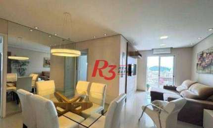 Apartamento à venda, 94 m² por R$ 820.000,00 - Marapé - Santos/SP