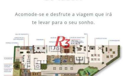 Apartamento à venda, 89 m² por R$ 1.560.000,00 - Encruzilhada - Santos/SP