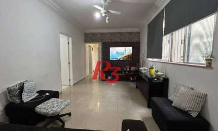 Apartamento à venda, 94 m² por R$ 585.000,00 - Embaré - Santos/SP