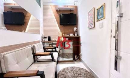 Sala para alugar, 43 m² por R$ 4.000,00/mês - Encruzilhada - Santos/SP