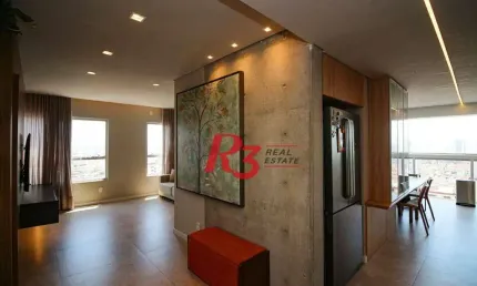 Apartamento à venda, 74 m² por R$ 1.080.000,00 - Embaré - Santos/SP