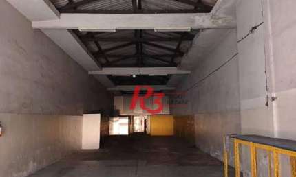 Galpão, 400 m² - venda por R$ 1.200.000,00 ou aluguel por R$ 8.000,00/mês - Centro - Santos/SP