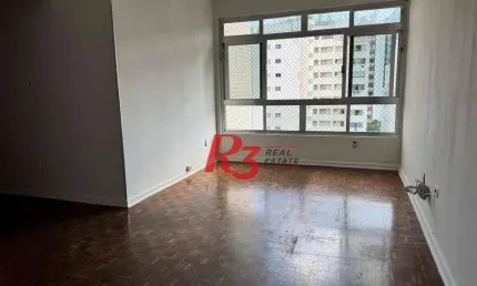 Apartamento com 2 dormitórios para alugar, 123 m² por R$ 5.042,00/mês - José Menino - Santos/SP