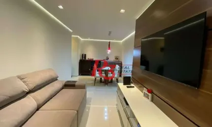 Apartamento à venda, 56 m² por r$ 336.000,00 - morro de nova cintra - santos/sp