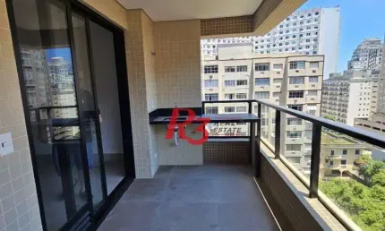 Apartamento à venda, 75 m² por r$ 950.000,00 - josé menino - santos/sp