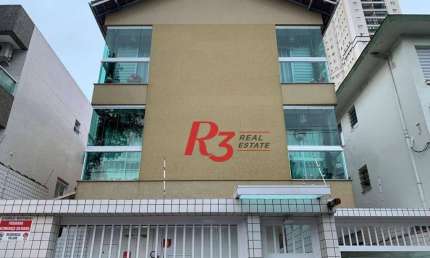 Village com 3 dormitórios à venda, 186 m² por R$ 1.065.000,00 - Gonzaga - Santos/SP