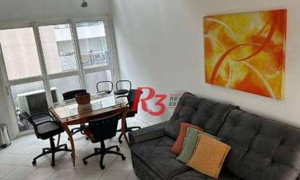 Loft para alugar, 72 m² por R$ 5.800,00/mês - Gonzaga - Santos/SP