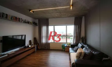 Apartamento à venda, 74 m² por R$ 940.000,00 - Embaré - Santos/SP