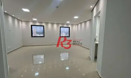 Sala, 50 m² - venda por R$ 350.000,00 ou aluguel por R$ 4.200,00/mês - Boqueirão - Santos/SP