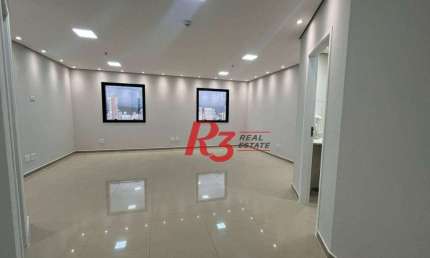 Sala, 50 m² - venda por R$ 350.000,00 ou aluguel por R$ 4.200,00/mês - Boqueirão - Santos/SP