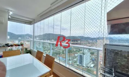 Apartamento, 88 m² - venda por r$ 1.280.000,00 ou aluguel por r$ 9.000,02/mês - campo grande - santos/sp