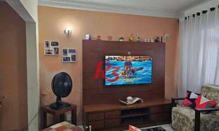 Casa com 2 dormitórios à venda, 112 m² por R$ 550.000,00 - Vila Belmiro - Santos/SP