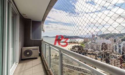 Studio para alugar, 52 m² por R$ 5.800,02/mês - Pompéia - Santos/SP