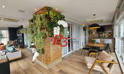 Apartamento à venda, 171 m² por R$ 2.980.000,00 - Embaré - Santos/SP