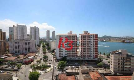 Apartamento com 3 dormitórios à venda, 199 m² por R$ 3.180.000,00 - Ponta da Praia - Santos/SP