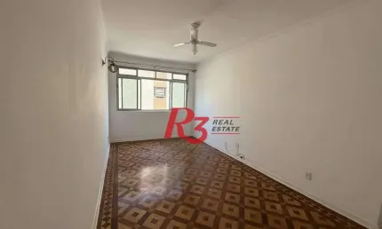 Apartamento com 1 dormitório à venda, 60 m² por r$ 380.000,00 - gonzaga - santos/sp
