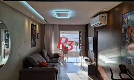Apartamento com 2 dormitórios à venda, 89 m² - Vila Belmiro - Santos/SP