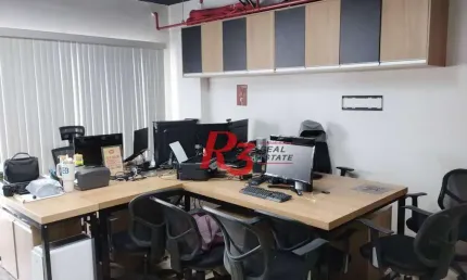 Sala à venda, 60 m² por R$ 480.000,00 - Centro - Santos/SP