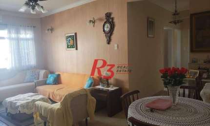 Apartamento à venda, 79 m² por R$ 450.000,00 - Encruzilhada - Santos/SP