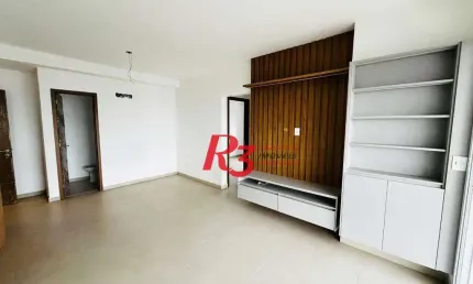 Apartamento com 2 suítes à venda, 81 m² - Boqueirão - Santos/SP