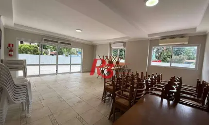 Apartamento com 3 dormitórios à venda, 70 m² por R$ 575.000,00 - Aparecida - Santos/SP
