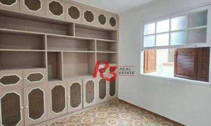 Apartamento à venda, 83 m² por R$ 299.000,00 - Encruzilhada - Santos/SP