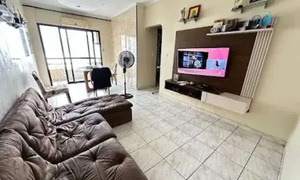 Apartamento à venda, 72 m² por R$ 385.000,00 - Boa Vista - São Vicente/SP