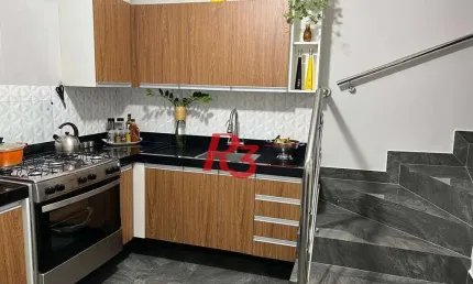 Sobrado à venda, 150 m² por R$ 1.080.000,00 - Macuco - Santos/SP