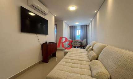Apartamento à venda, 52 m² por R$ 840.000,00 - Embaré - Santos/SP