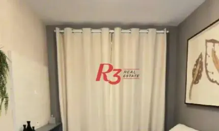 Apartamento com 2 dormitórios à venda, 45 m² por R$ 290.000,00 - Castelo - Santos/SP