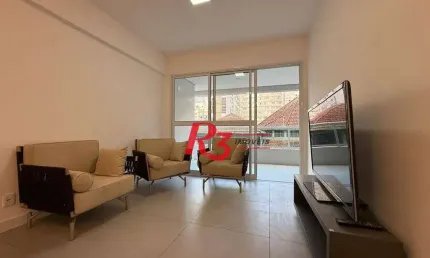 Apartamento com 2 dormitórios à venda, 85 m² por R$ 1.800.000,00 - Embaré - Santos/SP