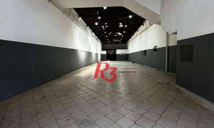 Loja para alugar, 400 m² por R$ 10.000,01/mês - Vila Nova - Santos/SP