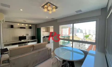 Apartamento à venda, 98 m² por R$ 1.330.000,00 - Gonzaga - Santos/SP