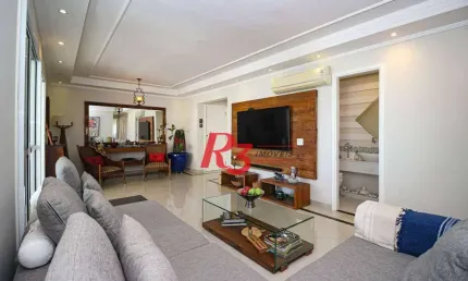 Apartamento à venda, 132 m² por R$ 1.830.000,00 - Ponta da Praia - Santos/SP
