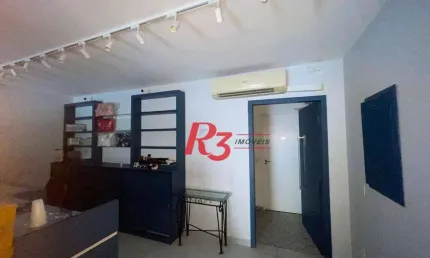 Loja para alugar, 90 m² por r$ 5.000,00/mês - centro - santos/sp