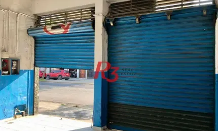 Loja à venda, 182 m² por r$ 540.000,00 - paquetá - santos/sp