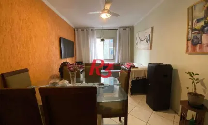 Apartamento com 3 dormitórios à venda, 91 m² por R$ 430.000,00 - Encruzilhada - Santos/SP