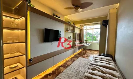 Apartamento à venda, 67 m² por R$ 720.000,00 - Boqueirão - Santos/SP