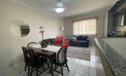 Casa com 3 dormitórios à venda, 111 m² por R$ 690.000,00 - Marapé - Santos/SP