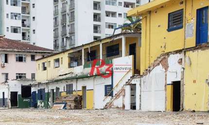 Terreno, 350 m² - venda por R$ 2.700.000,00 ou aluguel por R$ 15.400,00/mês - Vila Belmiro - Santos/SP