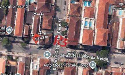 Terreno à venda, 280 m² por R$ 1.270.000,00 - Campo Grande - Santos/SP