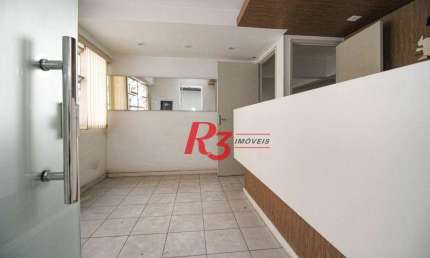 Sala para alugar, 92 m² por R$ 5.000,00/mês - Centro - Santos/SP