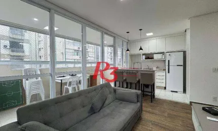 Apartamento à venda, 72 m² por r$ 900.000,00 - gonzaga - santos/sp