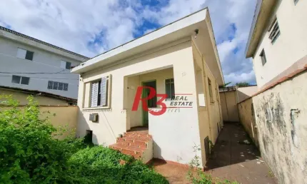 Exclusivo terreno à venda em excelente localização de Santos, com 8x37 m², plano, condição muito especial!!!