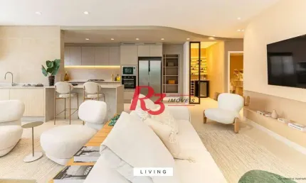 Apartamento à venda, 175 m² por r$ 2.545.595,31 - ponta da praia - santos/sp