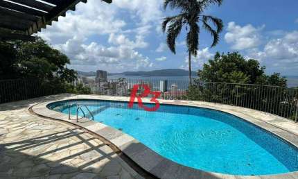 Casa, 792 m² - venda por R$ 7.990.000,00 ou aluguel por R$ 65.800,00/mês - Marapé - Santos/SP