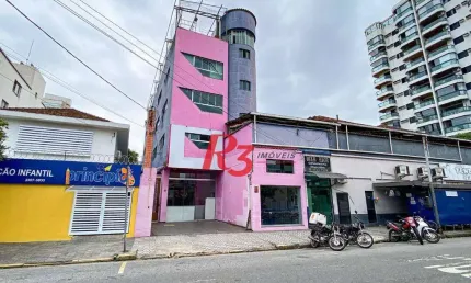 Prédio para alugar, 746 m² por R$ 30.000,02/mês - Boqueirão - Santos/SP