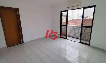 Apartamento com 1 dormitório à venda, 52 m² por R$ 379.000,00 - Campo Grande - Santos/SP
