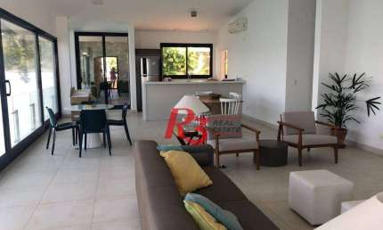 Apartamento Duplex com 4 dormitórios, 179 m² - venda por R$ 3.500.000,00 ou aluguel por R$ 13.900,00/mês - Loteamento João Batista Julião - Guarujá/SP